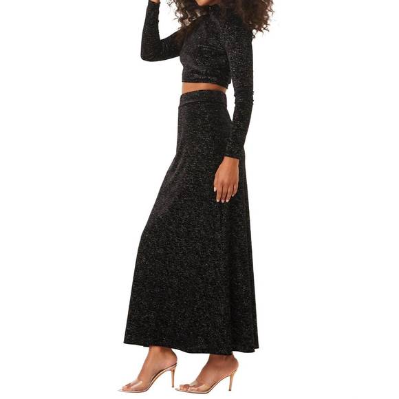 NEW MISA LOS ANGELES yasmeen long sleeve top in rainbow astral dusted - Picture 2 of 3